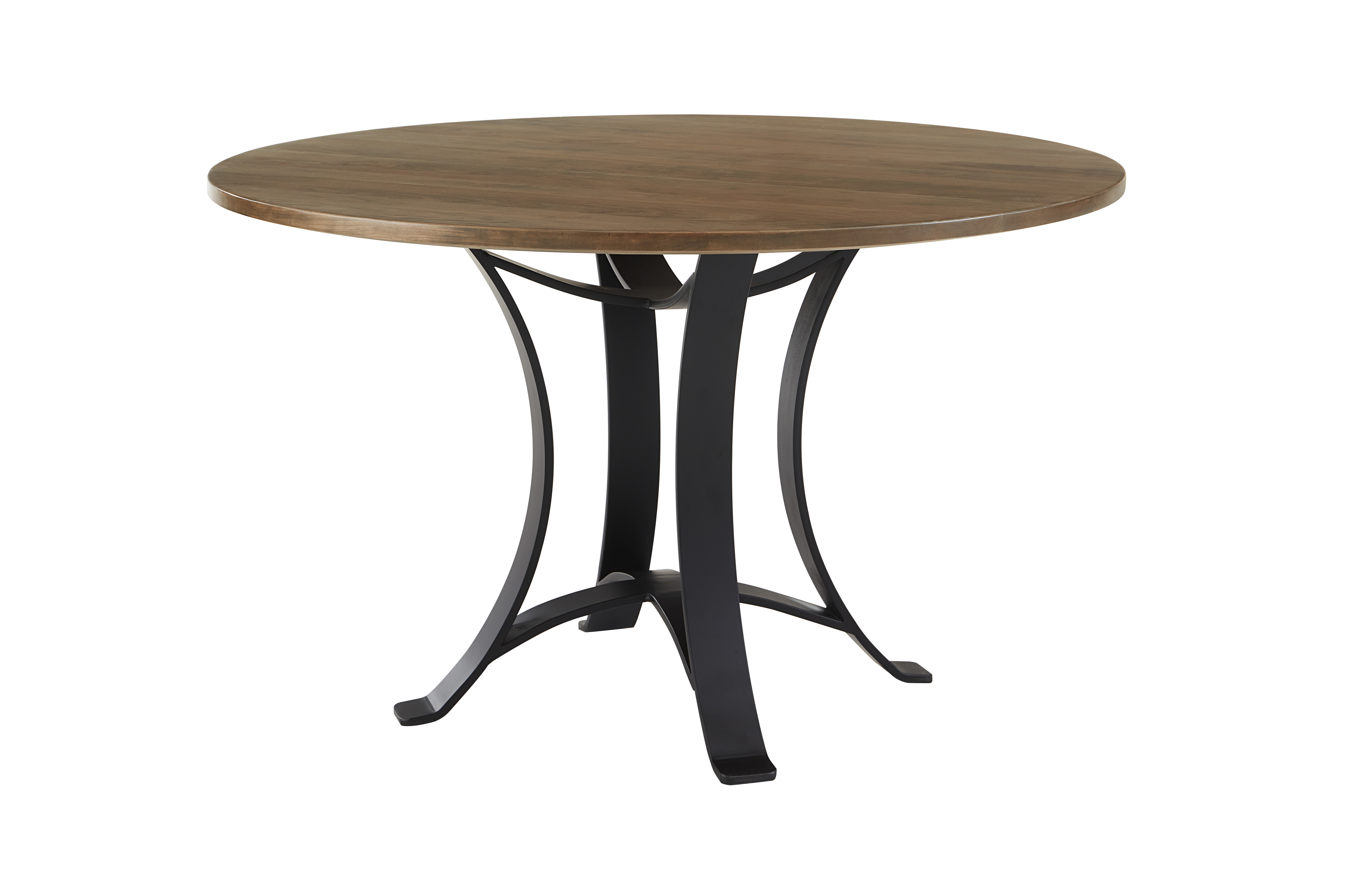 Model: 151-200 | Artisan & Post by Vaughan-Bassett Metal Pedestal 48" Or 60" Top