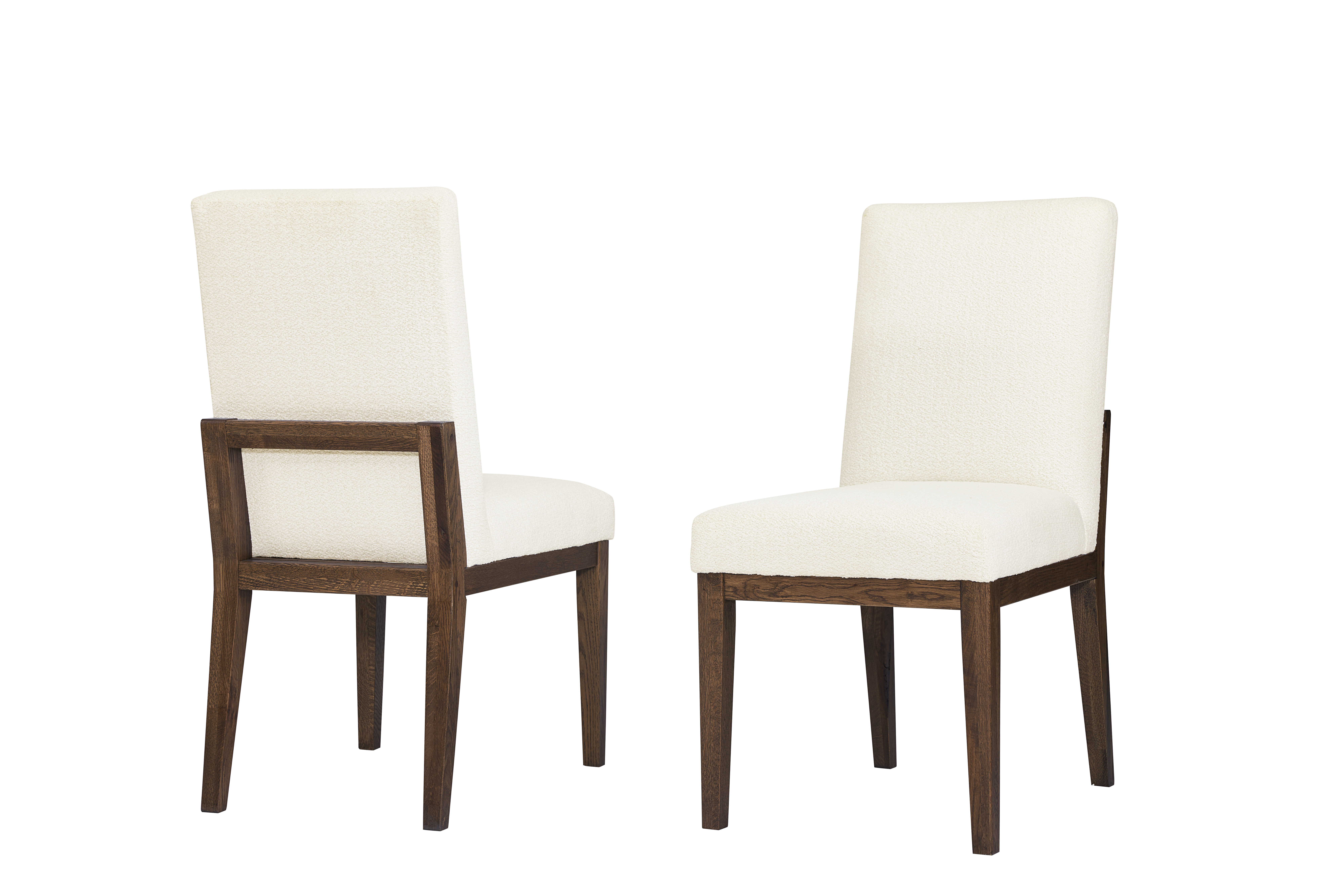 Artisan & Post by Vaughan-Bassett Uph Side Chair White Fabric