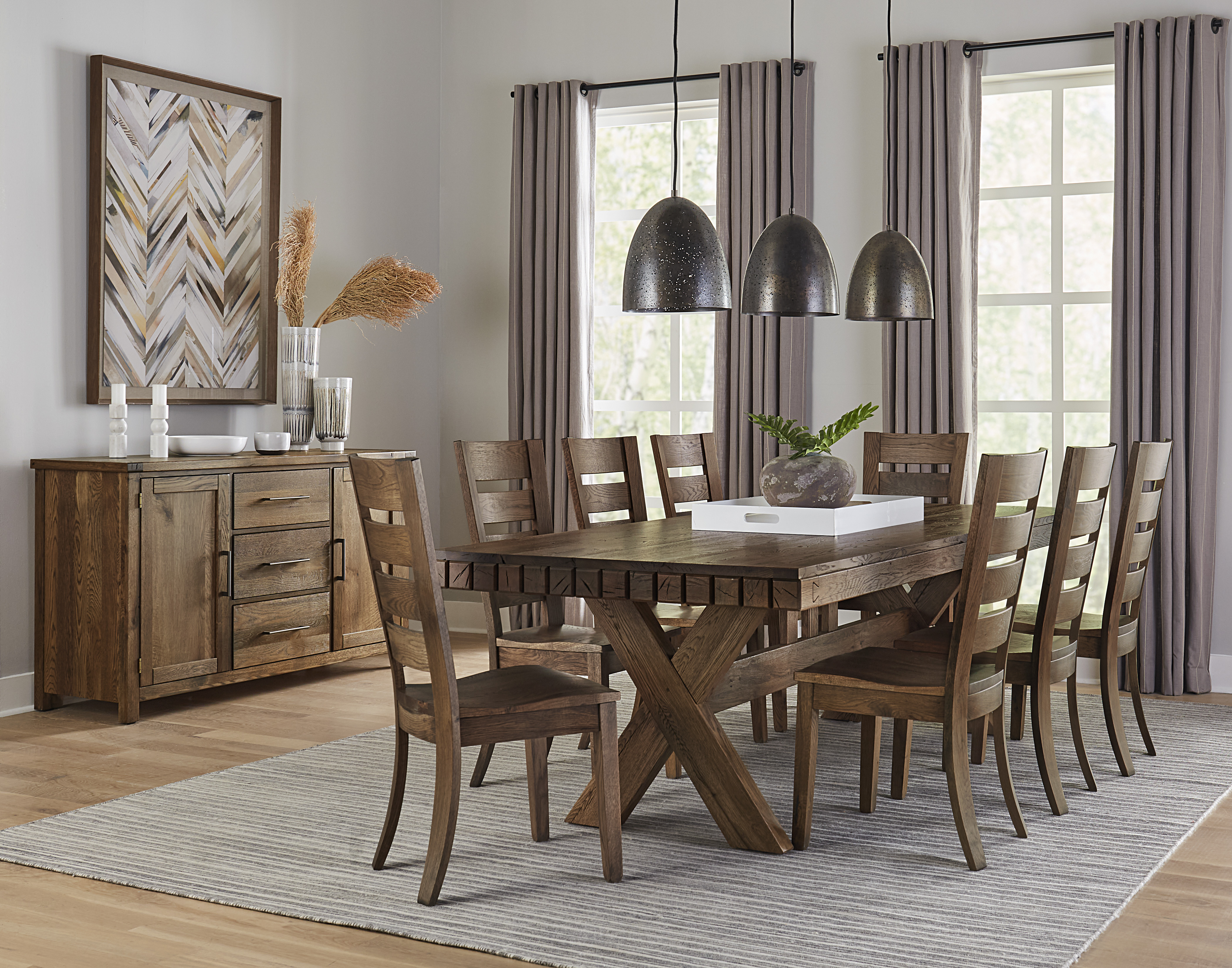 Model: 752-502 | Artisan & Post by Vaughan-Bassett Dovetail Table Top-72 1/2"