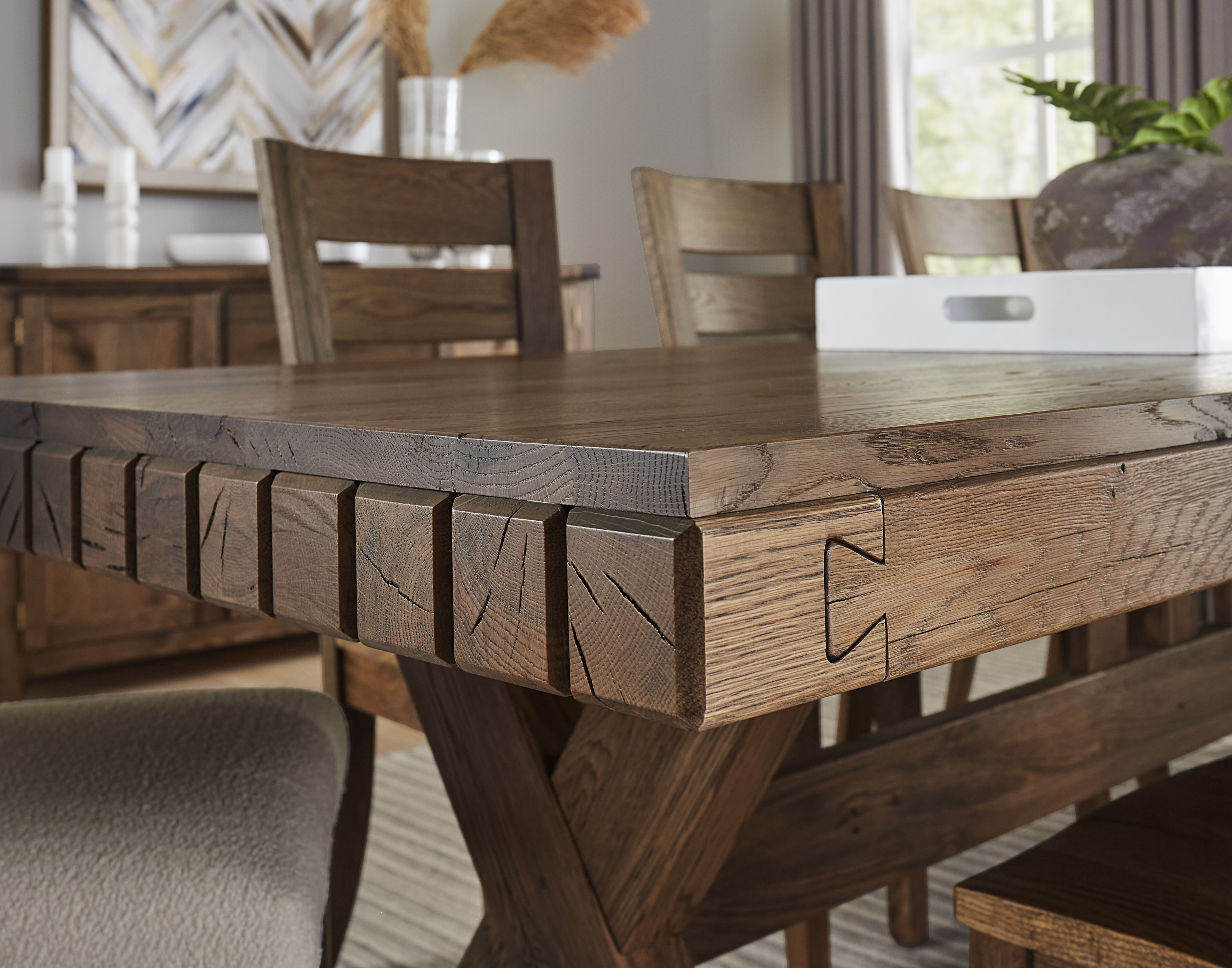 Model: 752-602 | Artisan & Post by Vaughan-Bassett Dovetail Table Top - 96 1/2"