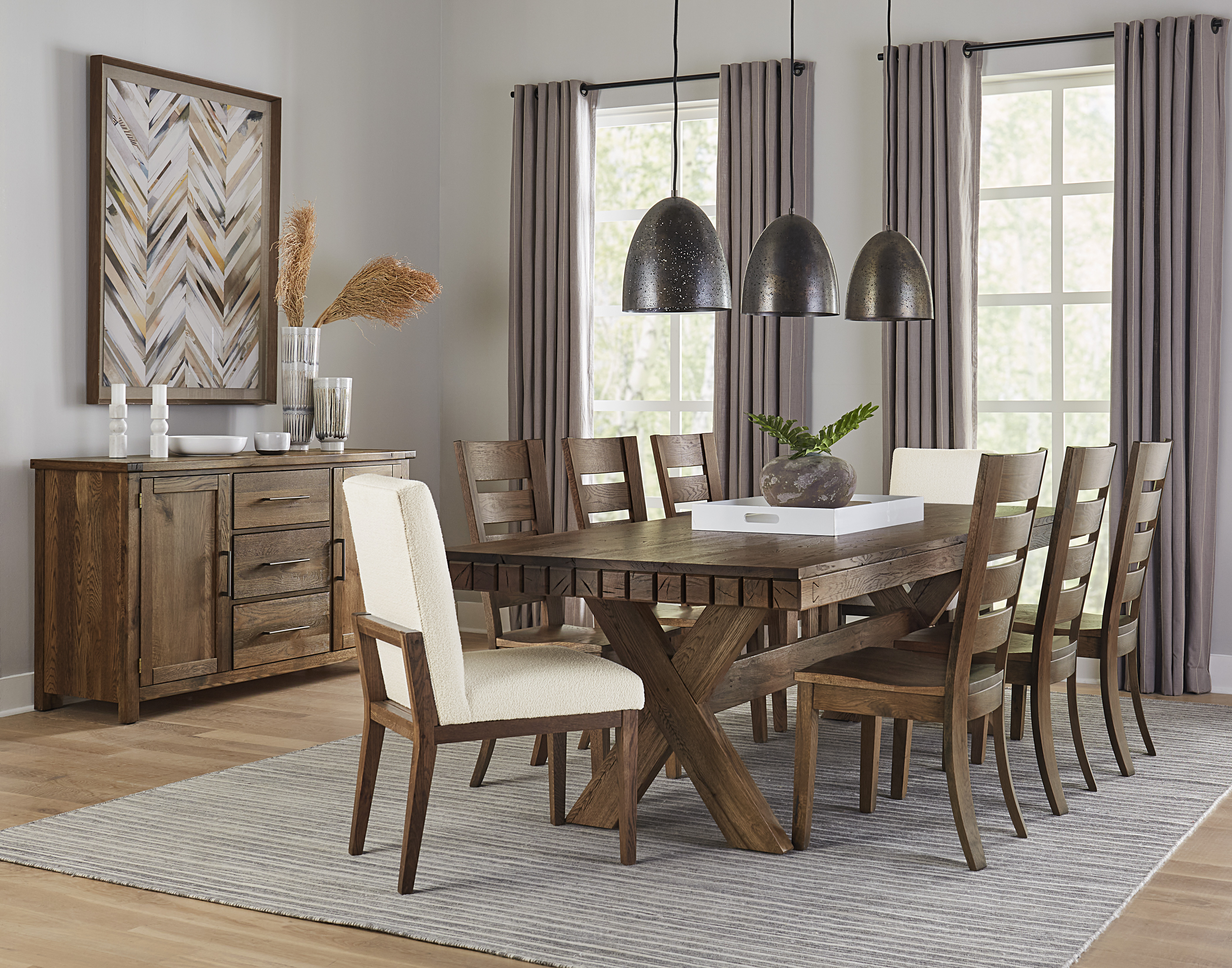 Model: 752-602 | Artisan & Post by Vaughan-Bassett Dovetail Table Top - 96 1/2"