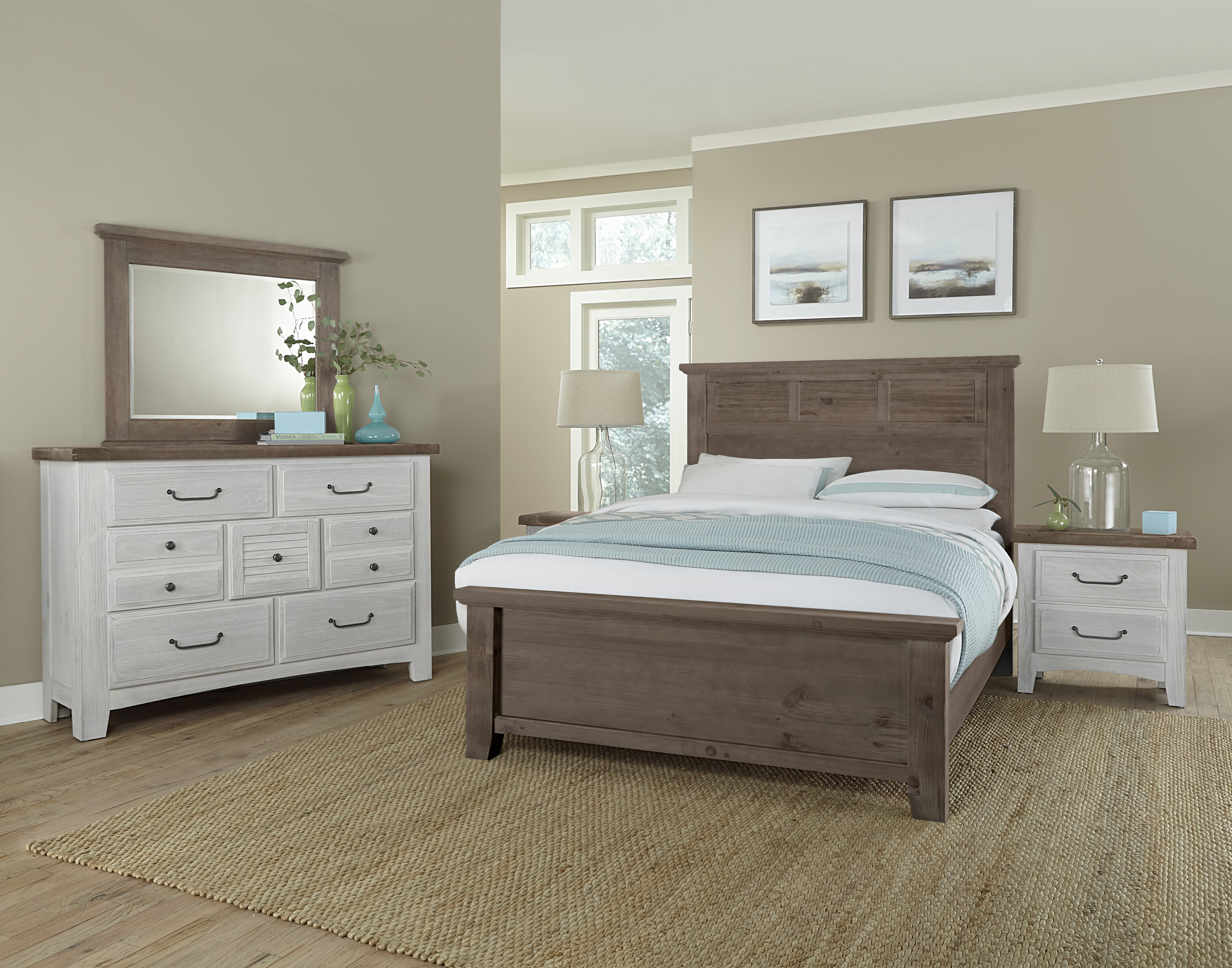 Model: 694-559 | Vaughan-Bassett Louver Hdbd 5/0