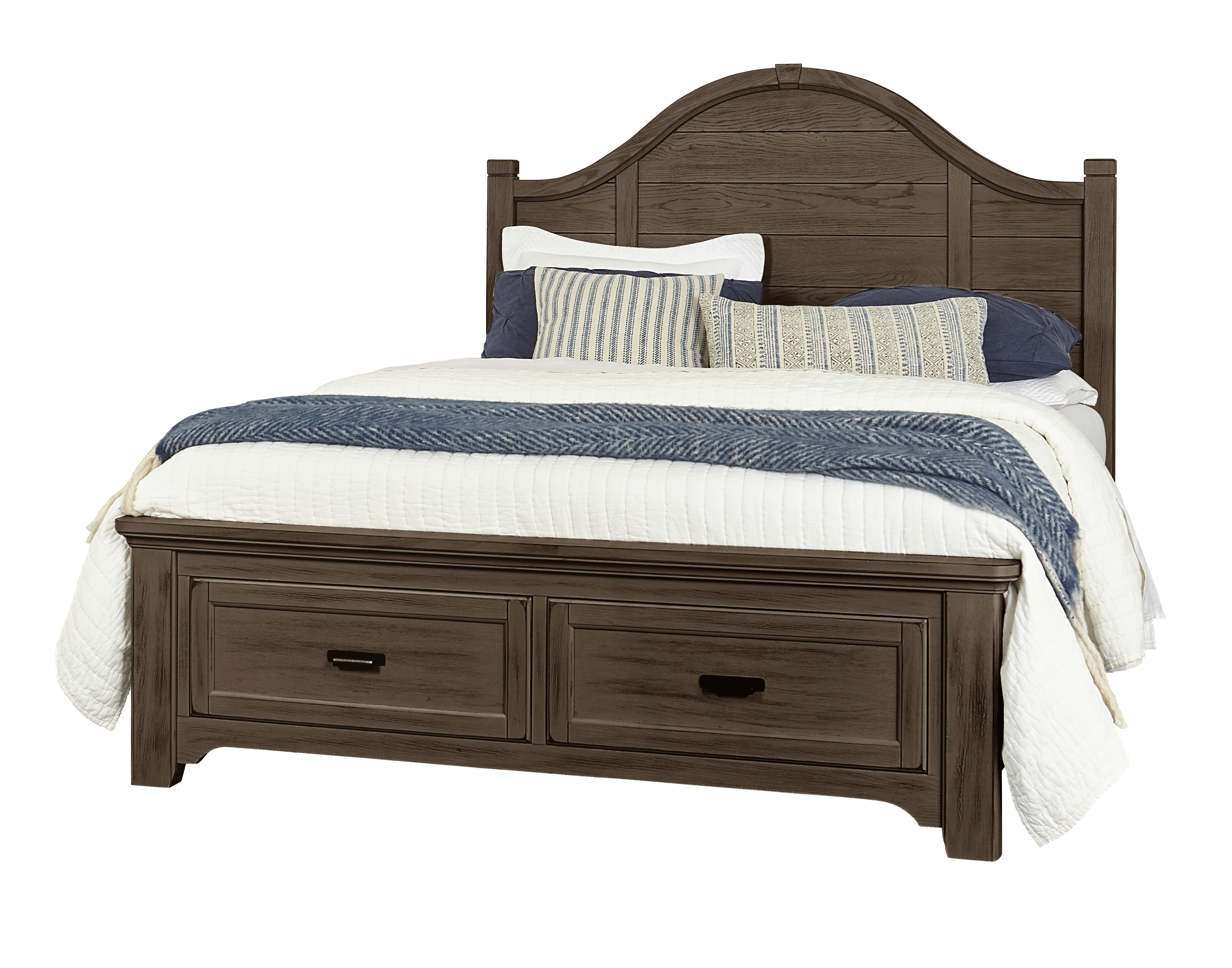 Model: 740-552 | Vaughan-Bassett Arch Hdbd 4/6