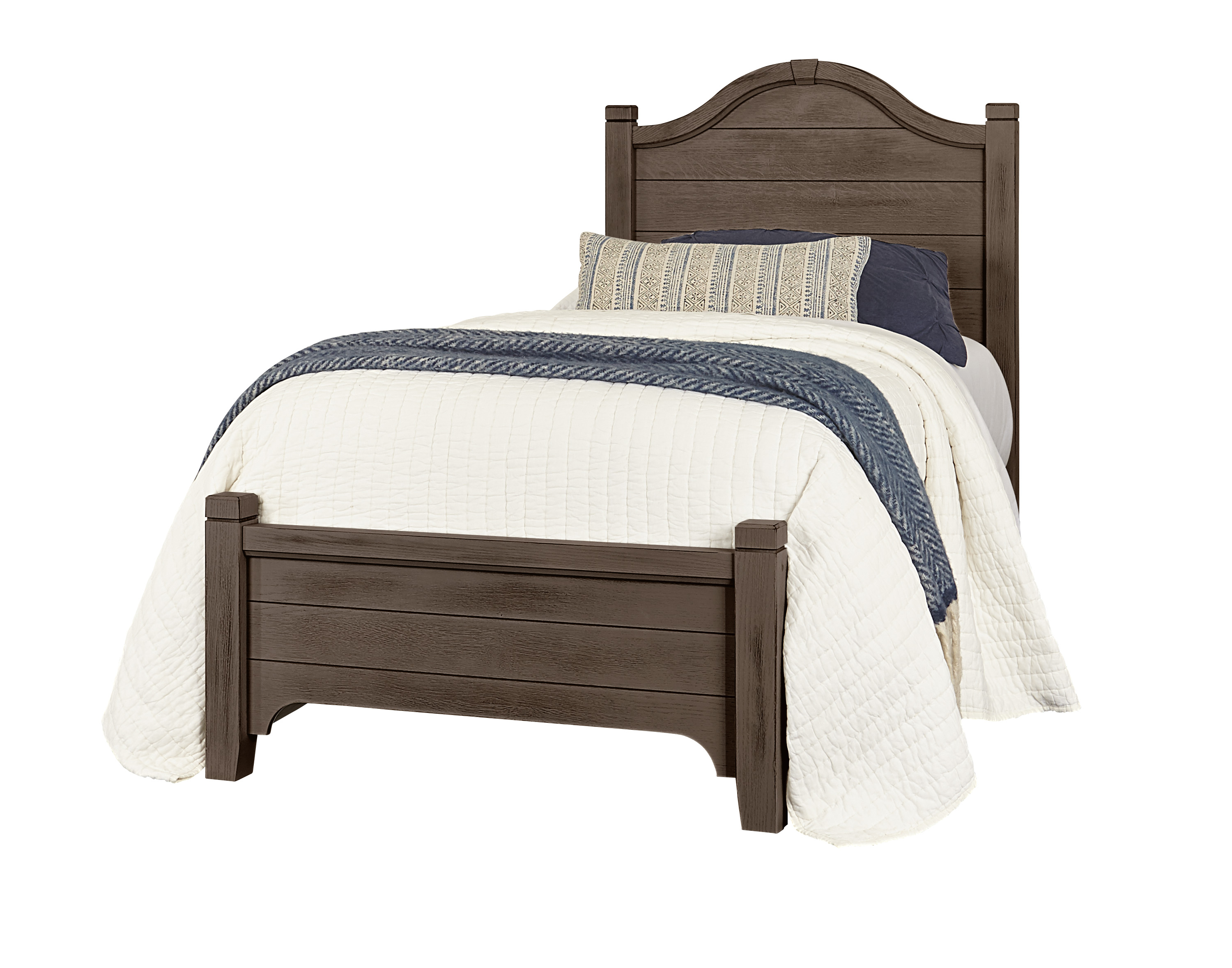 Vaughan-Bassett Twin Arched Bed