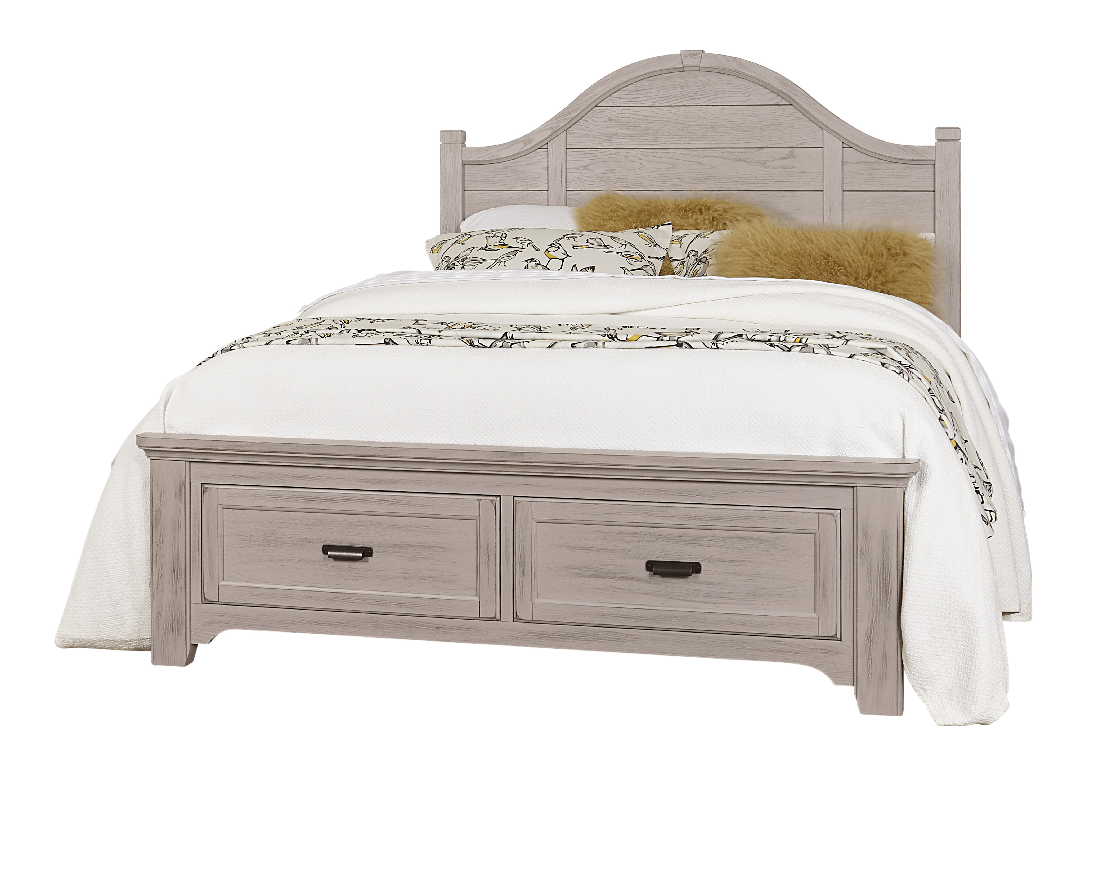 Model: 741-552 | Vaughan-Bassett Arch Hdbd 4/6
