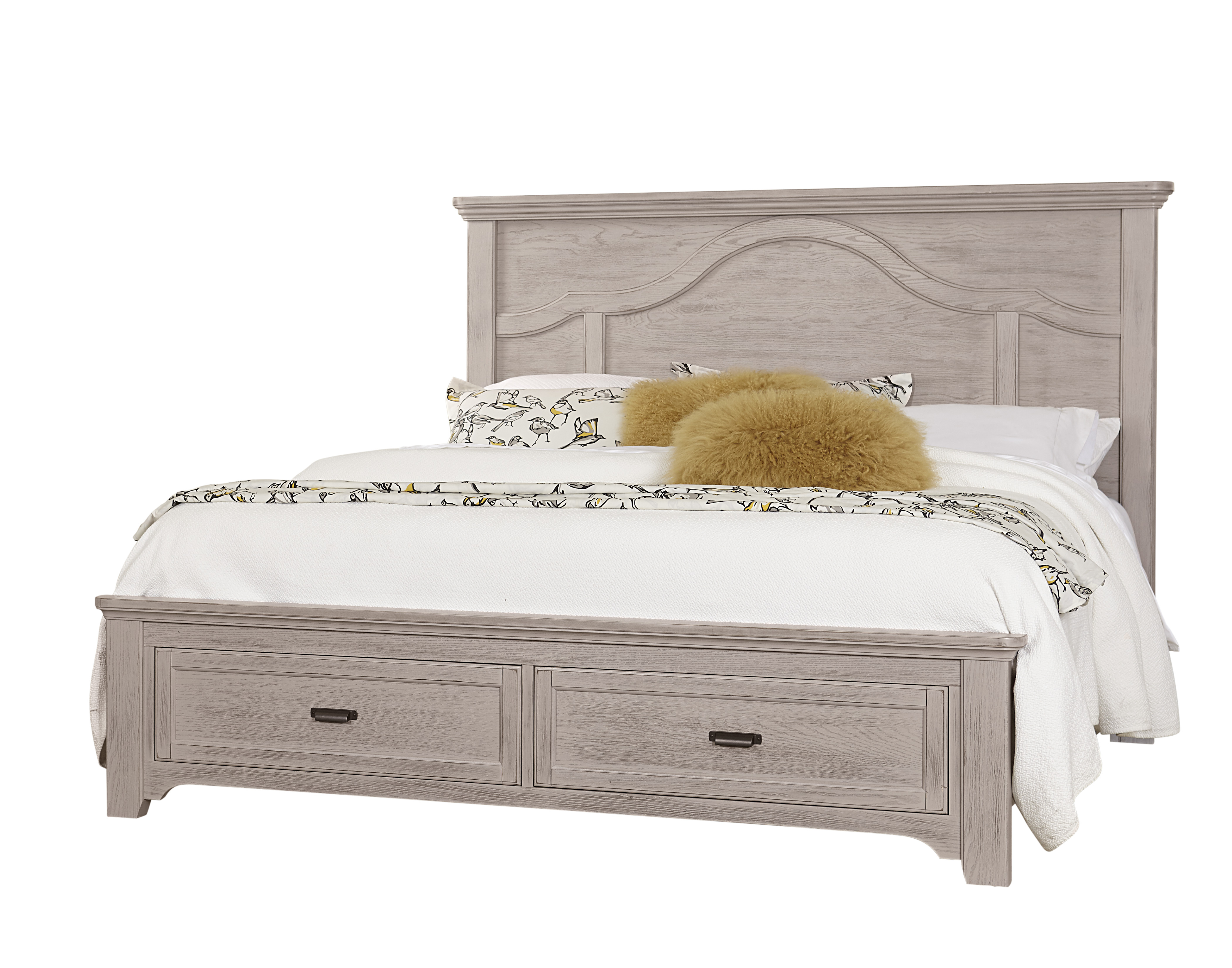 Model: 741-559 | Vaughan-Bassett Mantel Hdbd 5/0