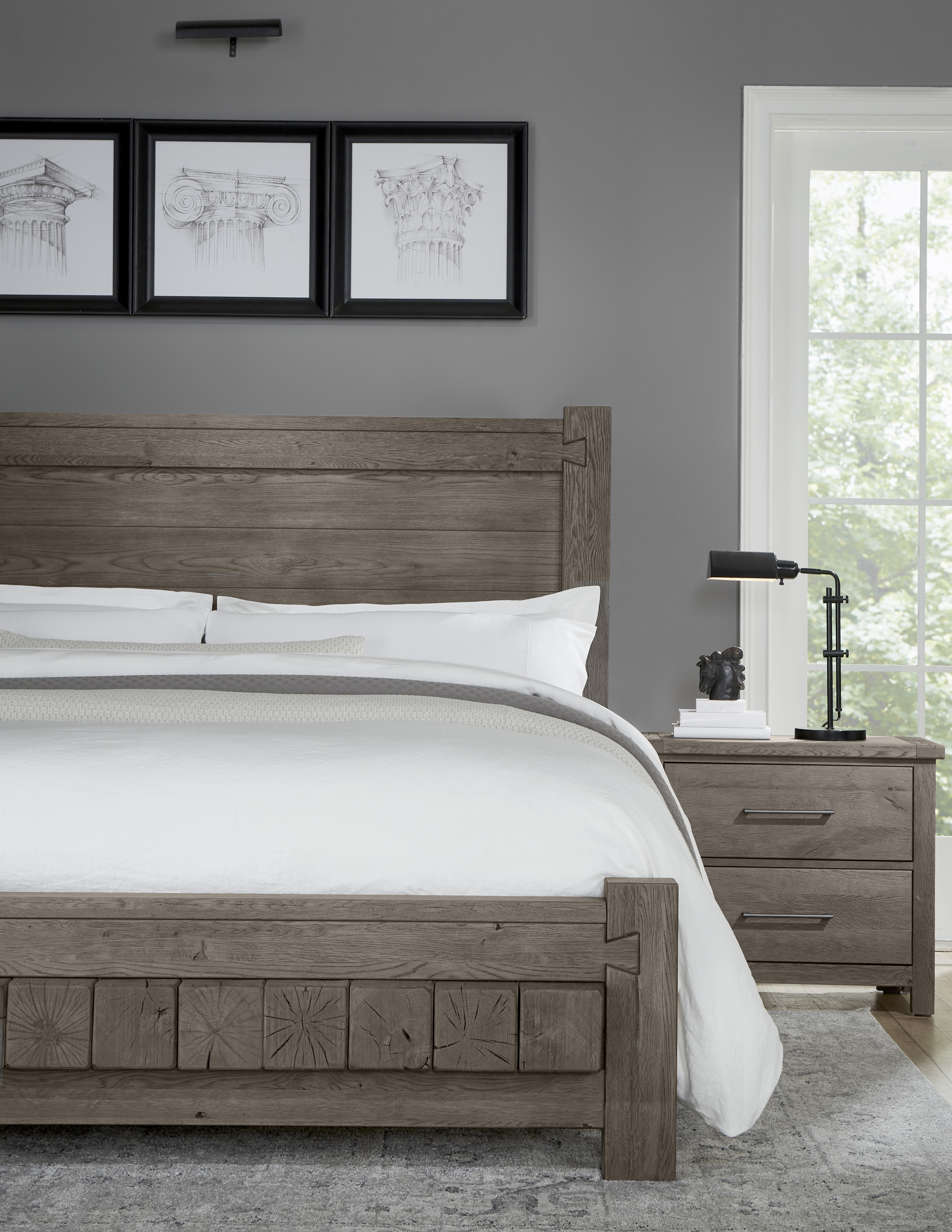 Model: 751-668 | Vaughan-Bassett Dovetail Poster Hdbd 6/6
