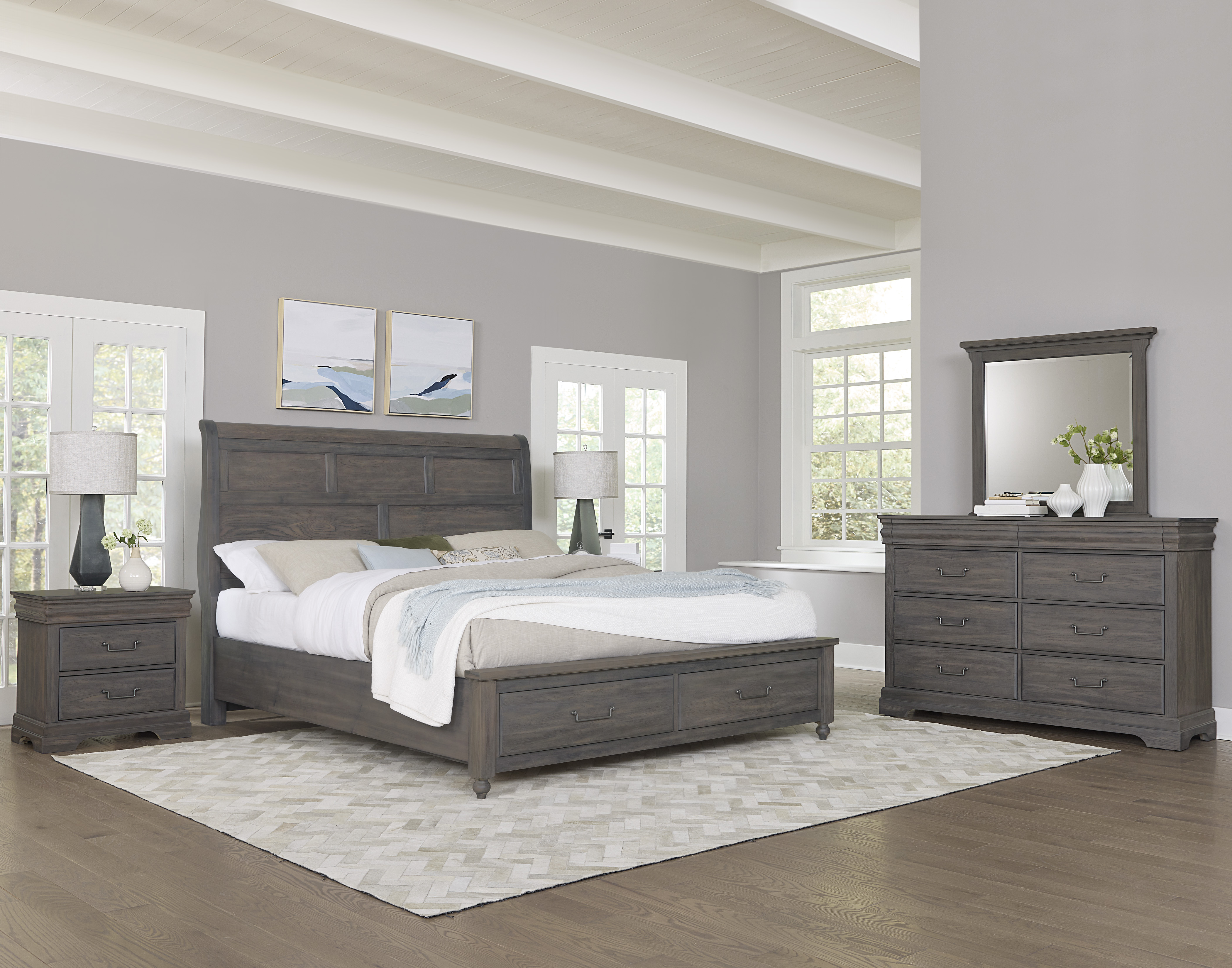 Model: 772-066B | Vaughan-Bassett Storage Ftbd 6/6