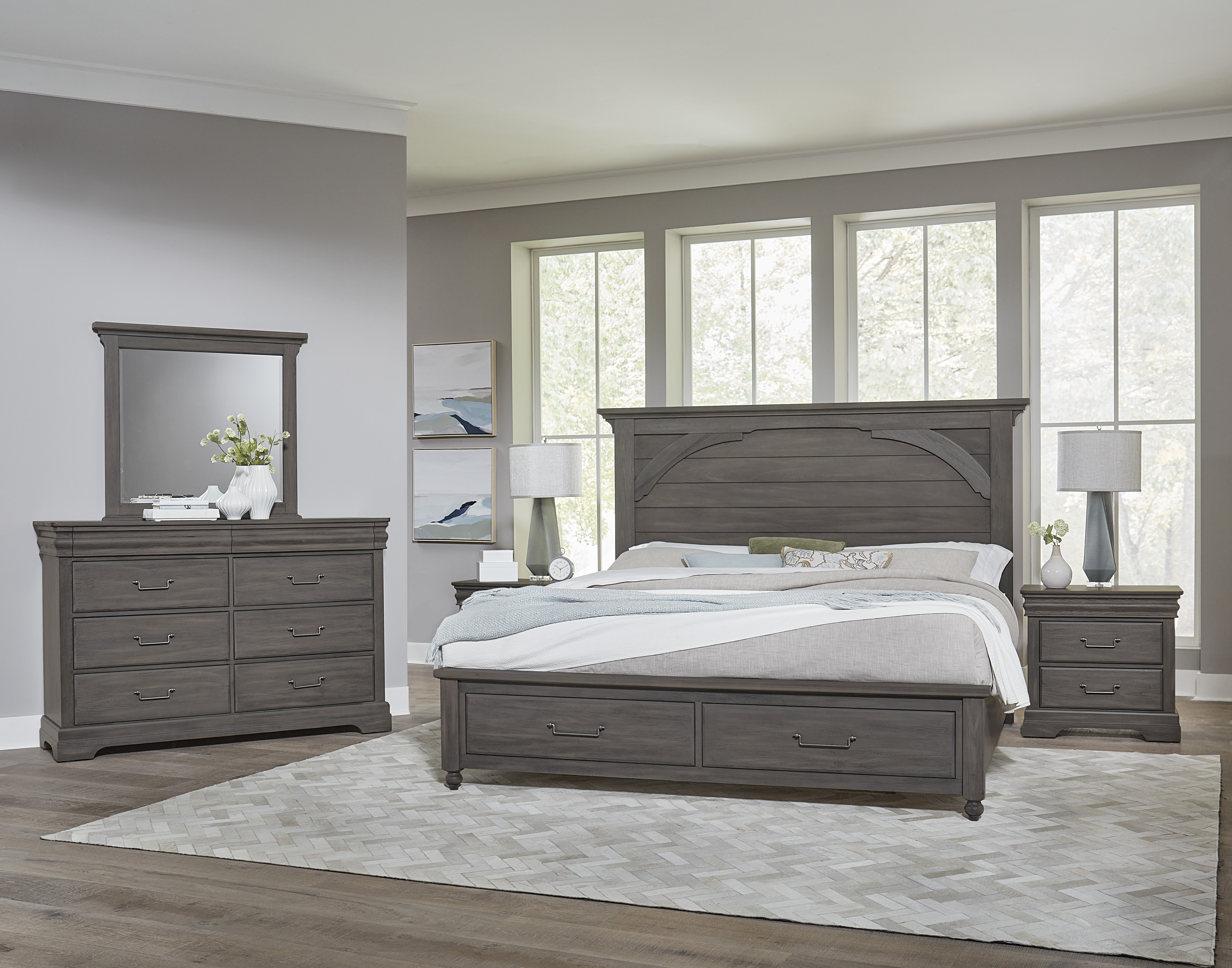 Model: 772-966 | Vaughan-Bassett Mansion Ftbd 6/6