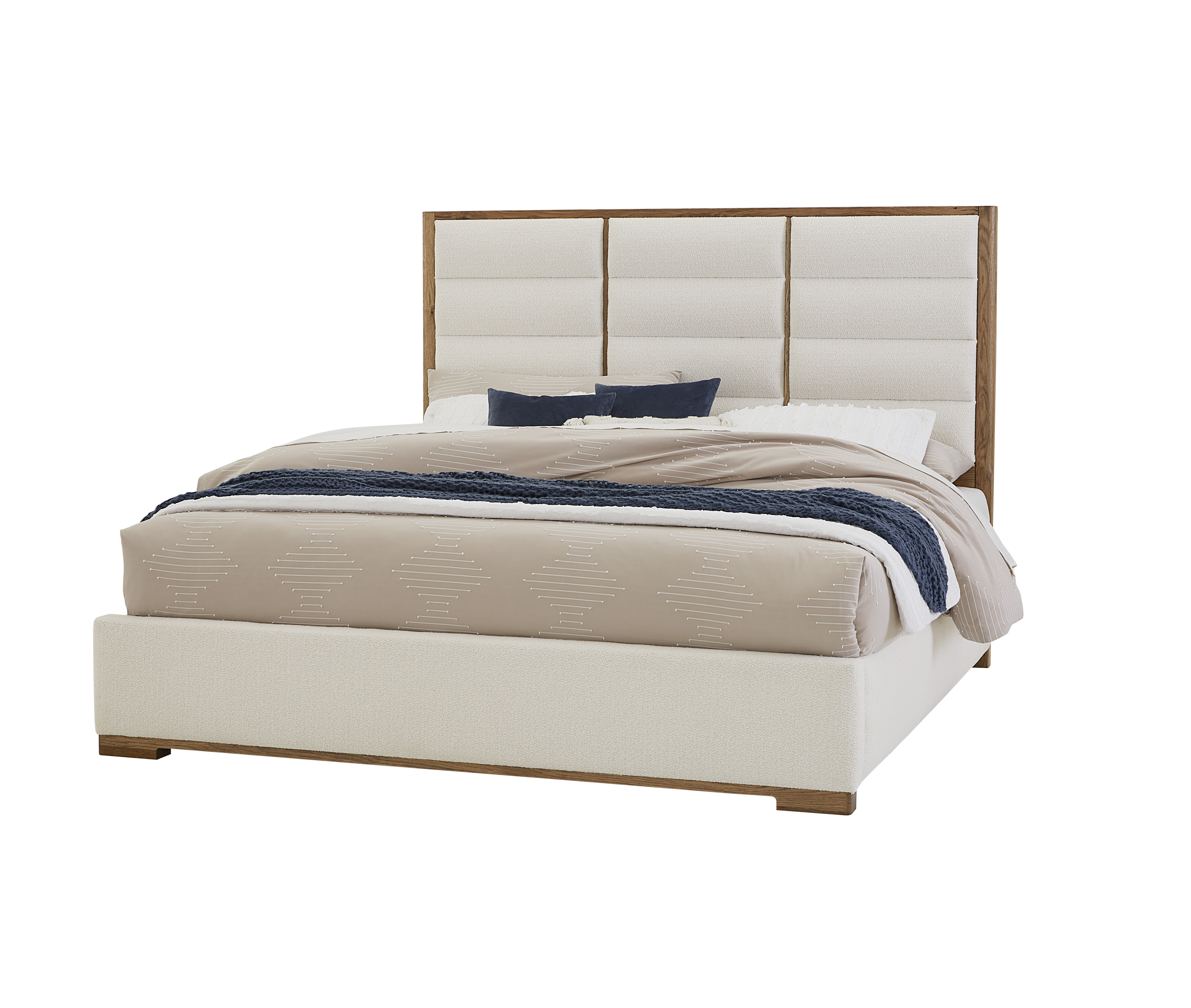 Vaughan-Bassett Erins Uph Rail 5/0-6/6 White