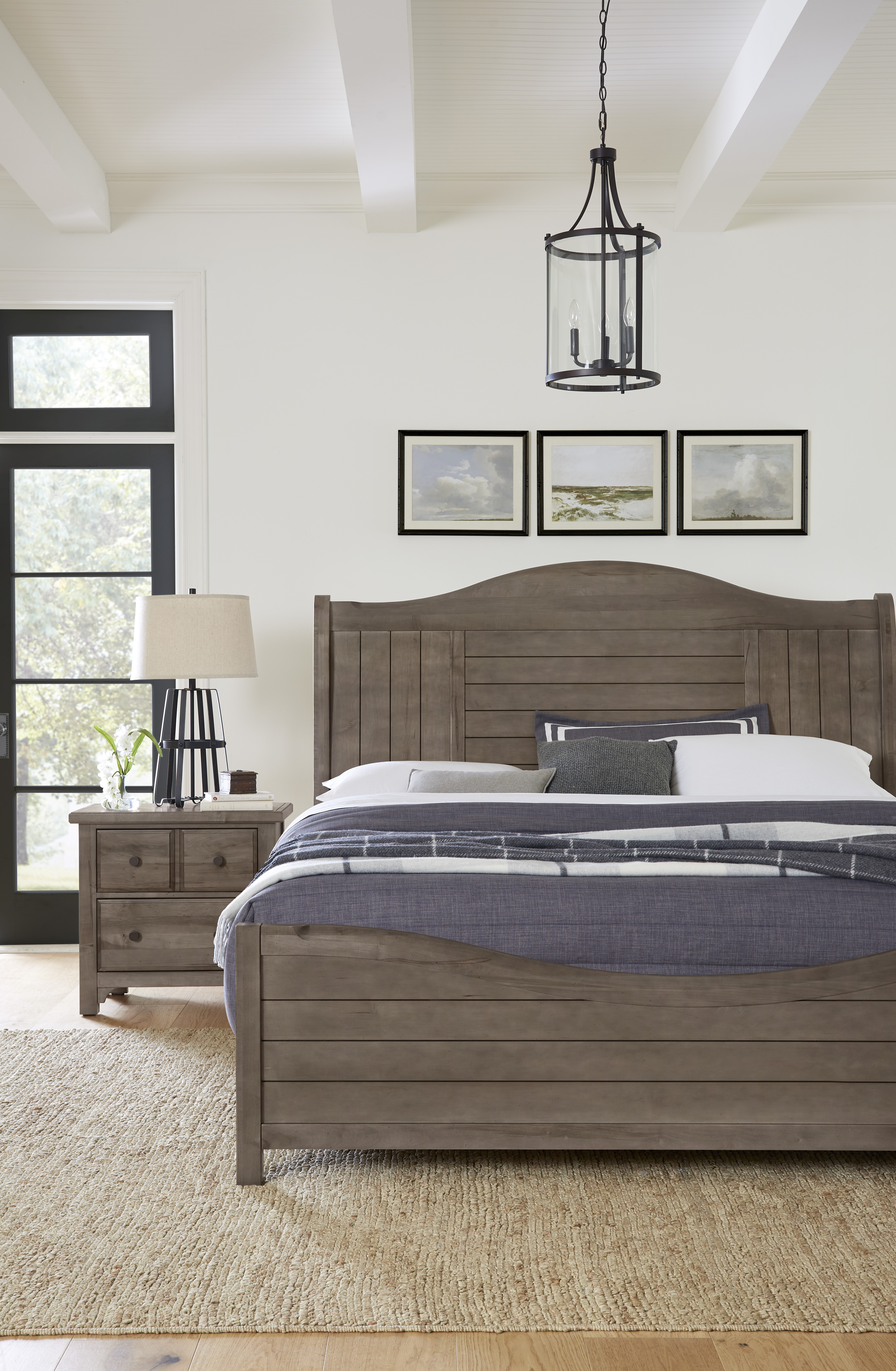 Model: 801-366 | Vaughan-Bassett Sleigh Ftbd 6/6