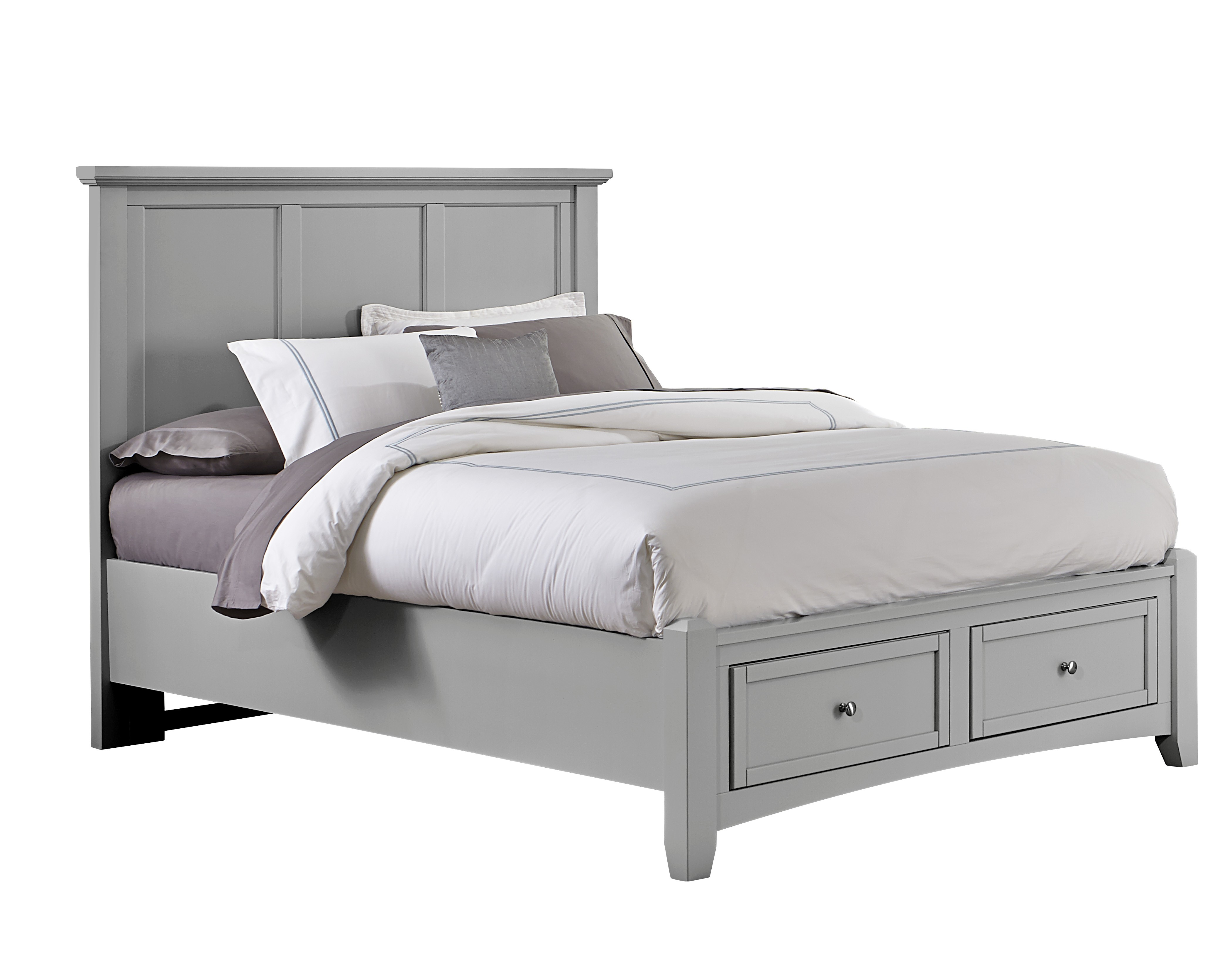 Model: BB26-033B | Vaughan-Bassett Storage Ftbd 3/3 - 1 Drwr