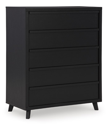 Model: B1013-345 | Signature Design by Ashley Danziar Five Drawer Wide Chest