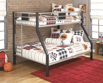 Signature Design by Ashley Dinsmore Twin/Full Bunk Bed w/Ladder