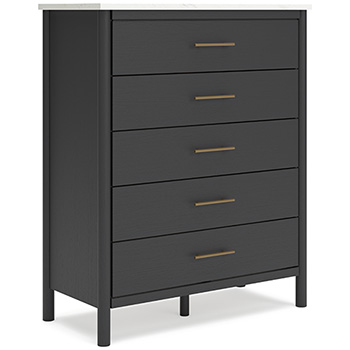Signature Design by Ashley Cadmori Five Drawer Wide Chest