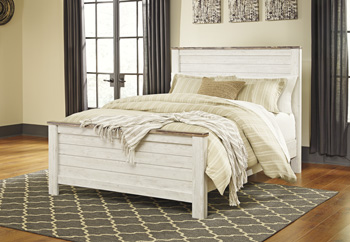 Signature Design by Ashley Willowton Cal King Panel Rails