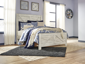 Signature Design by Ashley Bellaby Queen Crossbuck Panel FTBD