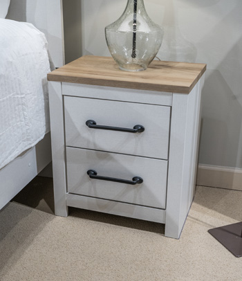Benchcraft Linnocreek Two Drawer Night Stand