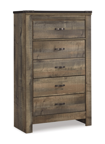 Model: B446-46 | Signature Design by Ashley Trinell Five Drawer Chest