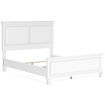 B680--4pc-Queen Fortman Queen 4pc Bedroom Set White