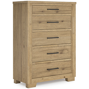 Signature Design by Ashley Galliden Five Drawer Chest