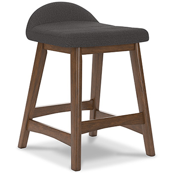 Signature Design by Ashley Lyncott Upholstered Barstool (2/CN)