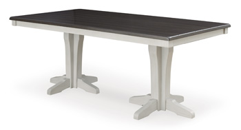 Signature Design by Ashley Darborn RECT Dining Room Table Base