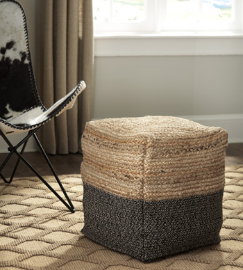 Signature Design by Ashley Sweed Valley Pouf