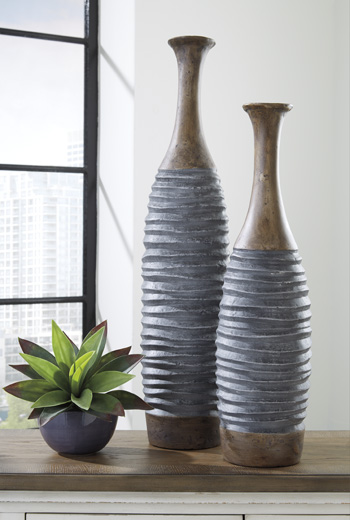 Signature Design by Ashley Blayze Vase Set (2/CN)