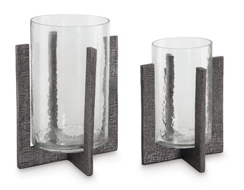 Signature Design by Ashley Garekton Candle Holder Set (2/CN)
