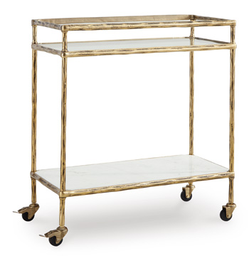 Signature Design by Ashley Plattfield Bar Cart
