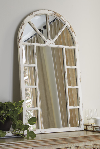 Model: A8010069 | Signature Design by Ashley Divakar Accent Mirror