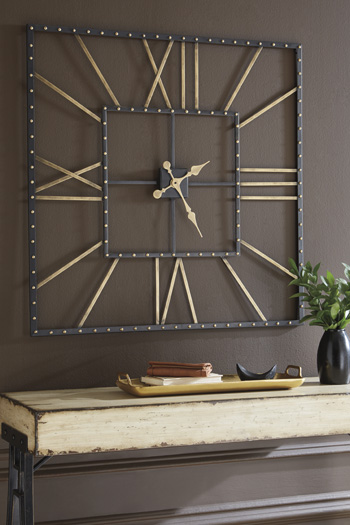 Model: A8010112 | Signature Design by Ashley Thames Wall Clock