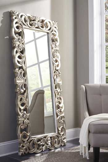 Model: A8010123 | Signature Design by Ashley Lucia Floor Mirror