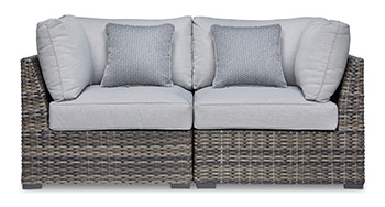 Signature Design by Ashley Harbor Court Corner with Cushion (2/CN)