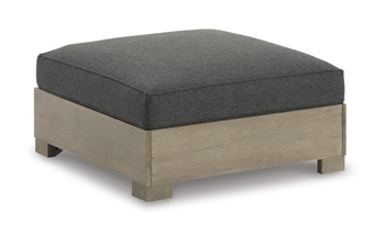 Signature Design by Ashley Citrine Park Ottoman with Cushion