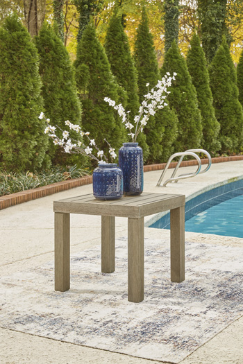 Signature Design by Ashley Silo Point Square End Table
