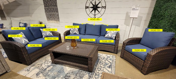 Signature Design by Ashley Windglow Seat Cushion