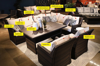 Signature Design by Ashley Easy Isle Back Cushion
