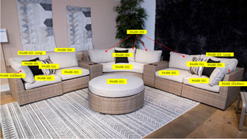 Signature Design by Ashley Calworth Back Cushion