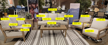 Signature Design by Ashley Hallow Creek Seat Cushion