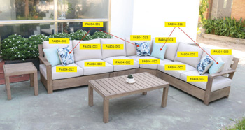 Signature Design by Ashley Silo Point Seat Cushion