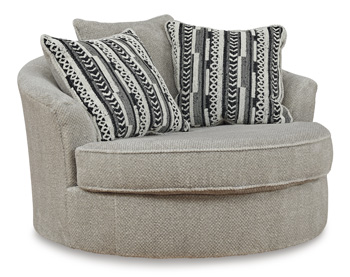 Benchcraft Calnita Oversized Swivel Accent Chair