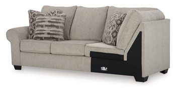 Signature Design by Ashley Claireah LAF Sofa w/Corner Wedge