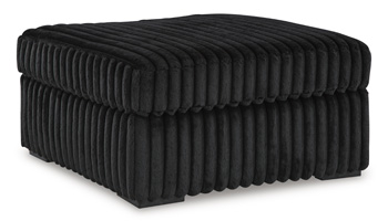 Model: 9810308 | Signature Design by Ashley Midnight-Madness Oversized Accent Ottoman