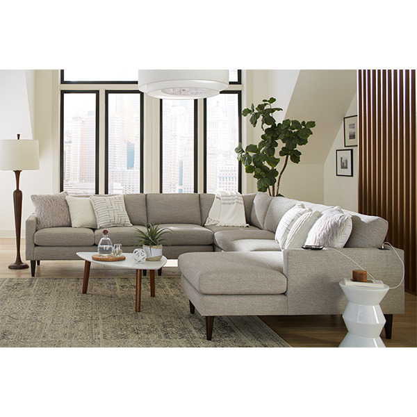 Model: M10WE | Best Home Furnishings Trafton Sectional Stationary Corner Wedge