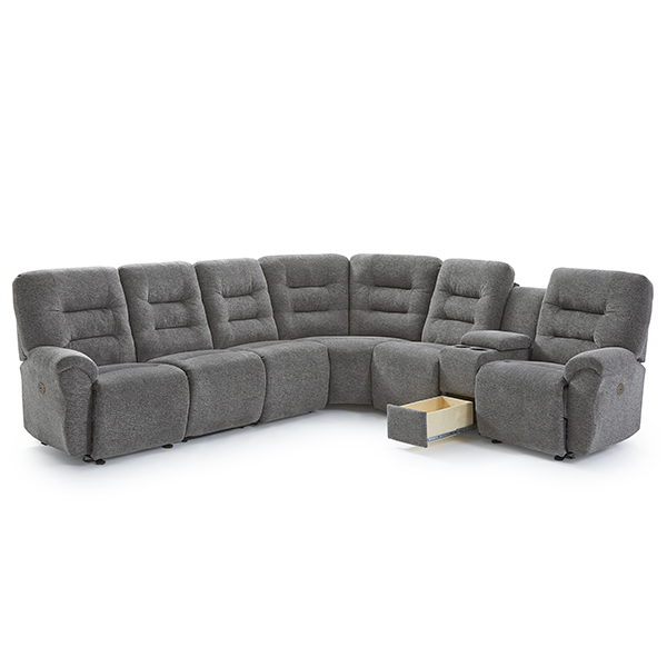 Model: M730RP4L | Best Home Furnishings Unity Sectional Power Left Arm Facing Recliner