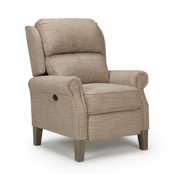 Model: 0LZ20RLU | Best Home Furnishings Joanna Power Tilt Headrest High Leg Recliner