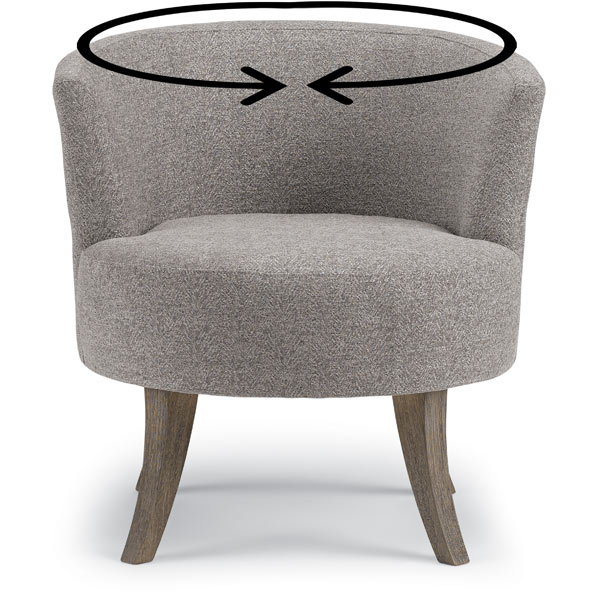 Model: 1018DW | Best Home Furnishings Steffen Swivel Chair