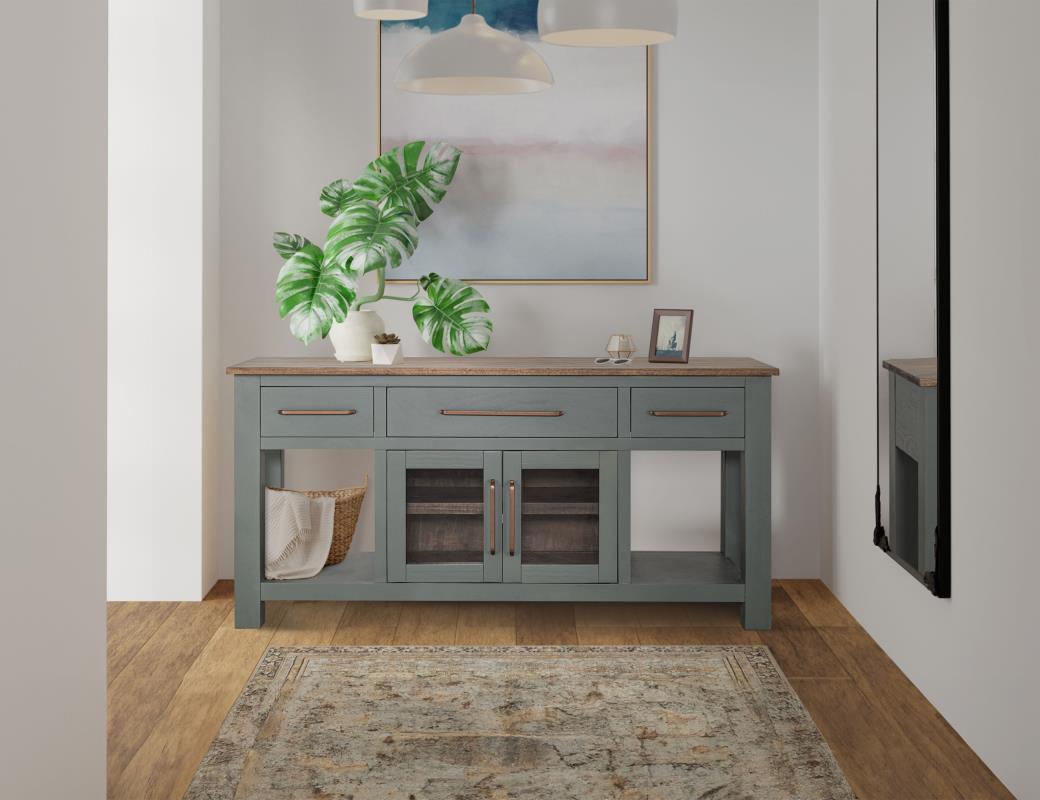 Model: IFD4521CNSGN | International Furniture Alban 3 Drawer & 2 Door, Console